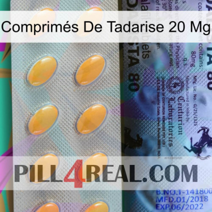Comprimés De Tadarise 20 Mg 44